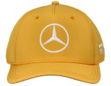 Бейсболка Mercedes F1 Cap Lewis Hamilton, Special Edition Abu Dhabi 2020, Yellow, артикул B67996455