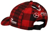 Бейсболка Mercedes F1 Cap Lewis Hamilton, Special Edition Canada 2021, Red/Black, артикул B67996418