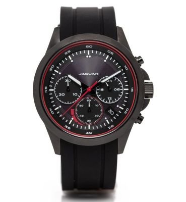 Хронограф Jaguar Solar Watch, Black/Red