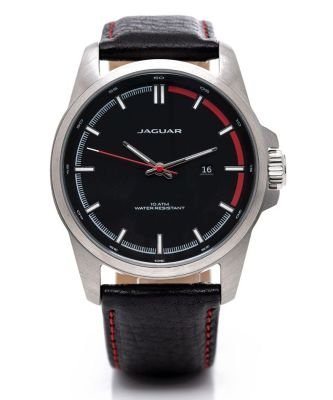 Наручные часы Jaguar Classic Watch, Black/Silver/Red