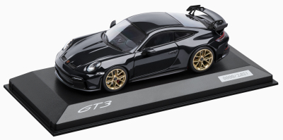 Масштабная модель автомобиля Porsche 911 GT3, Jet Black Metallic, Scale 1:43