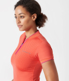 Женская рубашка-поло Porsche Women’s Polo Shirt, Sport Collection, Coral/Pink, артикул WAP5380XS0M0SP