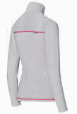 Женская футболка с длинным рукавом Porsche Women’s Longsleeve, Sport Collection, Light grey/Coral/Pink, артикул WAP5370XS0M0SP