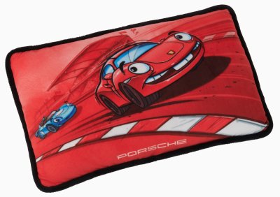 Подушка для малышей Porsche Children’s Cuddly Pillow, Red/Black