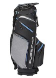 Сумка для гольфа Porsche Golf Cartbag, Black/Grey/Blue, артикул WAP0350510MCTB
