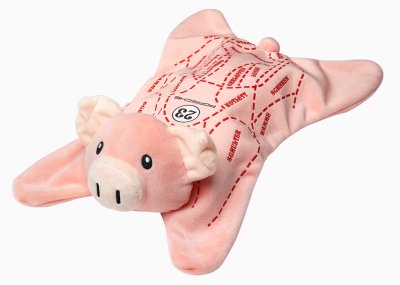 Десткое одеяло Porsche Cuddle Blanket – 917 Pink Pig