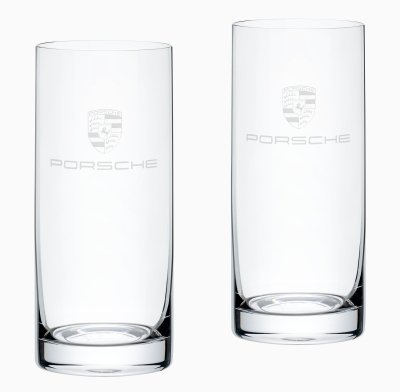 Набор из двух стаканов Porsche Set of Long Drink Glasses – Essential