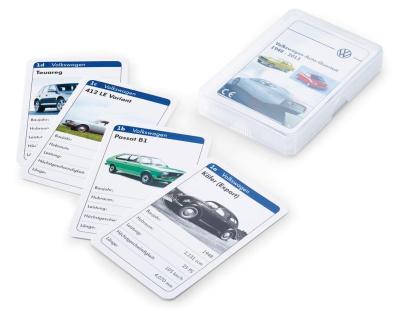 Набор карточек с автомобилями Volkswagen Model Cards Set NM