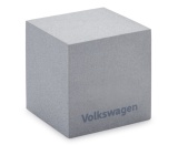 Будильник Volkswagen Logo Cube Alarm Clock, Silver, артикул 33D050811