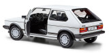 Модель автомобиля Volkswagen Golf I GTI (1983), White, Scale 1:18, артикул 191099302084