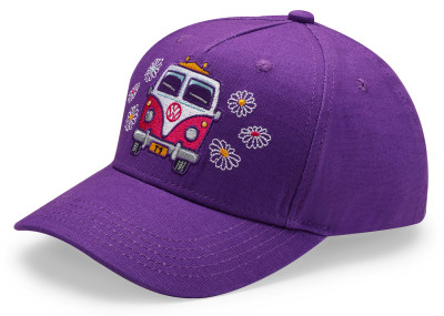 Детская бейсболка Volkswagen T1 Baseball Kids Cap, Purple