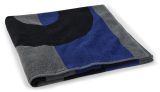 Банное полотенце Volkswagen R Bath Towell, Blue/Grey/Black, артикул 5H6084500