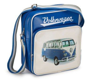 Сумка с наплечным ремнем Volkswagen T1 Bulli Shoulder Bag, Blue-White