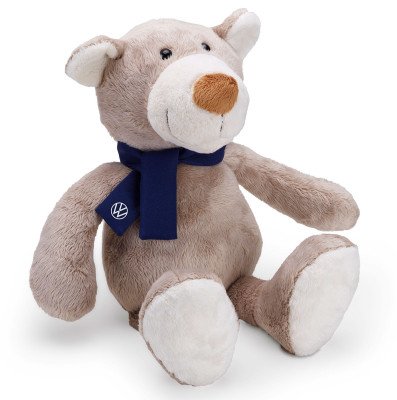Плюшевый медвежонок Volkswagen Plush Toy Teddy Bear, grey