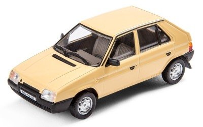Масштабная модель Skoda Favorit (1988), Yellow, Scale 1:43