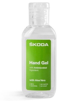 Антибактериальный гель для рук Skoda Antibacterial Hand Gel, 50 ml.
