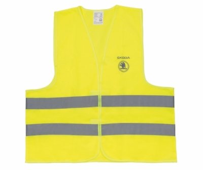 Сигнальный аварийный жилет Skoda Reflective Safety Vest, Yellow