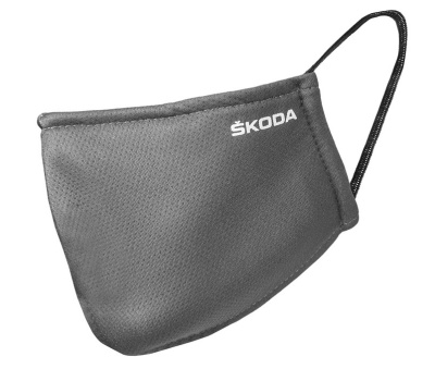 Антибактериальная маска Skoda Antibacterial Mask, Grey