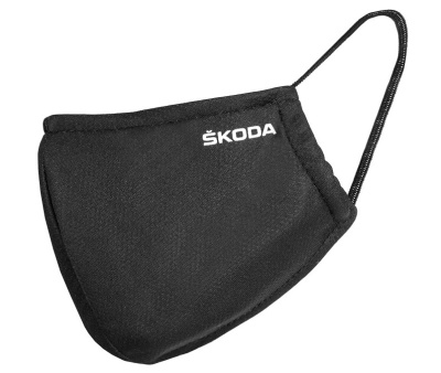 Антибактериальная маска Skoda Antibacterial Mask, Black