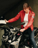 Женская мотокуртка BMW Motorrad Jacket SummerXcursion, Ladies, Red, артикул 76147922996