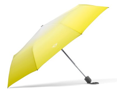 Складной зонт MINI Gradient Foldable Umbrella, Energetic Yellow/White/Grey