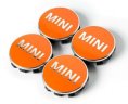 Набор из 4-х крышек на ступицу MINI Hub Caps Set, Orange