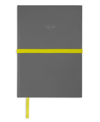 Блокнот MINI Gradient Notebook, Grey/Energetic Yellow/White
