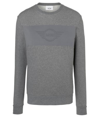 Мужской джемпер MINI Sweatshirt Embossed Wing Logo, Grey