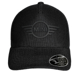 Бейсболка MINI Mesh Wing Logo Сap, Black, артикул 80165A21185