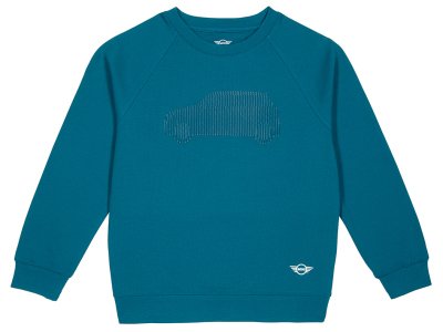 Детская толстовка MINI 3-D Car Sweatshirt Kids, Island/White/Black