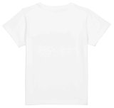 Детская футболка MINI Gradient Wordmark T-Shirt Kids, White/Island/Black, артикул 80145A21144