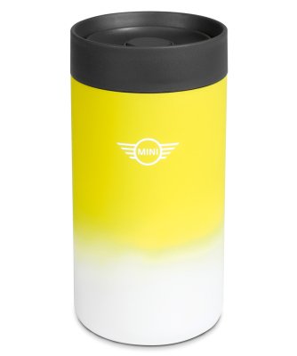Термокружка MINI Gradient Travel Mug, Wing Logo, Energetic Yellow/White/Grey