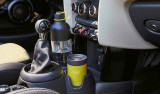 Бутылка для воды MINI Contrast Tie Water Bottle, Grey/Black/Energetic Yellow, артикул 80285A21215