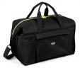 Туристическая сумка MINI Contrast Zipper Traveller Bag, Black/Energetic Yellow/White