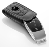 Кожаный чехол для ключей Mercedes-Benz Key Sleeve, Gen. 6, Leather, Black, артикул B66958412