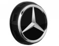 Колпачок ступицы колеса Mercedes Hub Caps, дизайн AMG, черный глянцевый