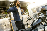 Мужская джинсовая мотокуртка BMW Motorrad SummerRide, Men, Blue, Comfort Fit, артикул 76127922598
