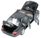 Модель автомобиля Mercedes-Benz S 600 Long V220 (2000-2005), 1:18 Scale, Obsidian Black, артикул B66040659