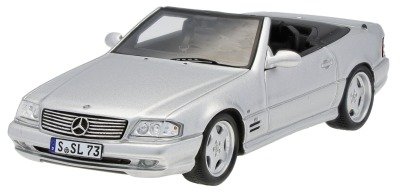Модель автомобиля Mercedes-Benz SL 73 AMG R 129 (1999), Silver, Scale 1:43