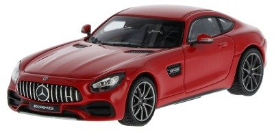 Модель автомобиля Mercedes-AMG GT Coupé (C190), Jupiter Red, Scale 1:43