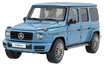 Модель Mercedes-Benz G-Class (W463), Vintage Blue non-metallic, 1:18 Scale