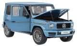 Модель Mercedes-Benz G-Class (W463), Vintage Blue non-metallic, 1:18 Scale, артикул B66960832