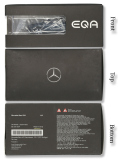 Модель электромобиля Mercedes-Benz EQA (H243), Denim Blue, Scale 1:43, артикул B66960824