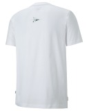 Мужская футболка Mercedes Men's T-shirt, F1 Collection, Silver Arrows, White, артикул B67996765