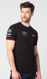 Мужская футболка Porsche Motorsport Fanwear Collection, T-Shirt, Men, Black, артикул WAP1280XS0NFMS