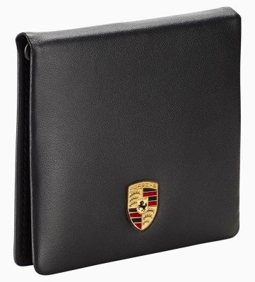 Футляр для банковских карт с зажимом для банкнот Porsche Credit Card Case with Money Clip, Essential, Unisex, Black
