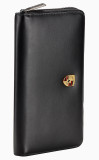 Женский кожаный кошелек Porsche Wallet, Women's, Essential, Black, артикул WAP0300210NGBD