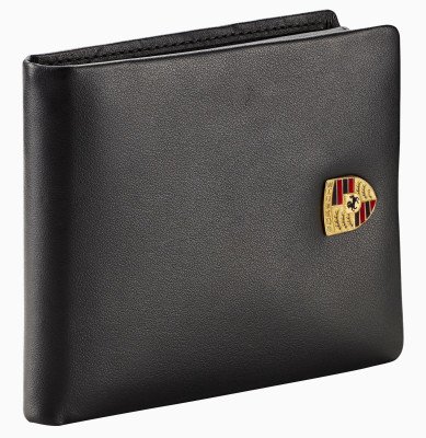Мужской кожаный кошелек Porsche Wallet, Essential, Men's, Black