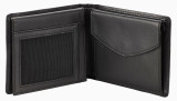 Мужской кожаный кошелек Porsche Wallet, Essential, Men's, Black, артикул WAP0300200NGBH