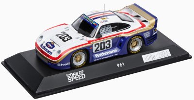 Модель автомобиля Porsche 961, Icons Of Speed Limited Calendar Edition, Scale 1:43